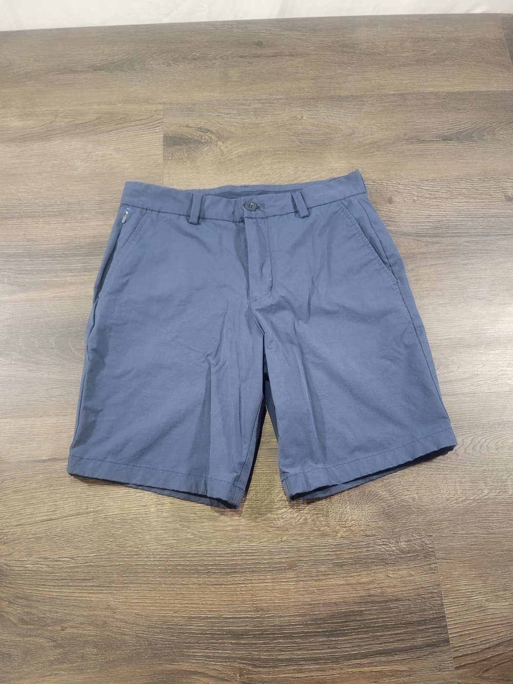 Vineyard Vines OTG On-The-Go Ripstop Chino Shorts Men Blue Pockets size 28
